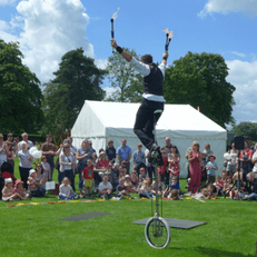 Unicycle Performer