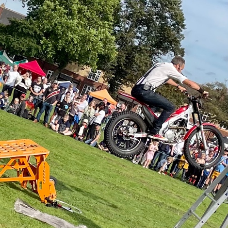 Bike Jump Stunt